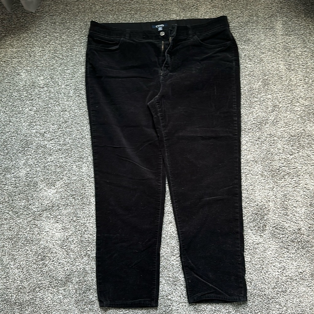 Black Corduroy pants